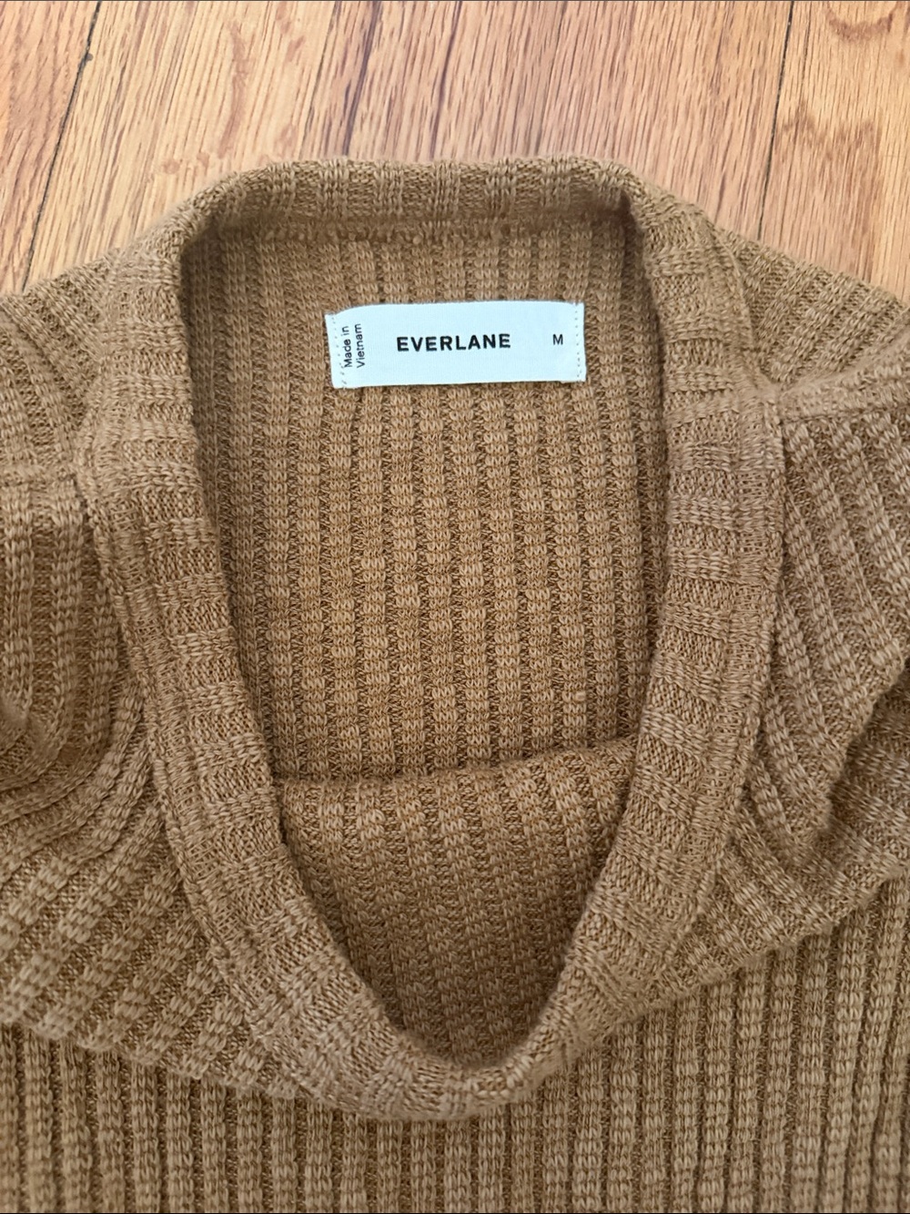 Everlane Cozy Rib Long-Sleeve - Picture 3 of 6